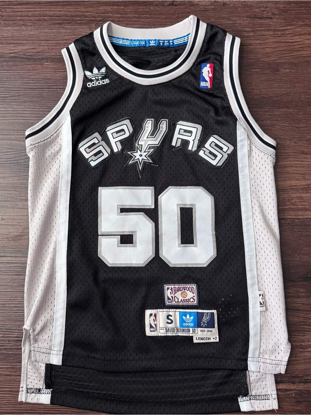 Adidas Jersey Spurs Soul Swingman Stitched David Robinson Youth S RARE Retro HWC